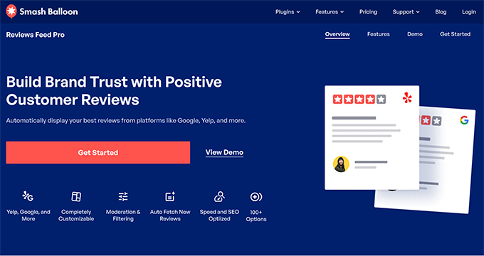 Reseñas de Smash Balloon Feed Pro