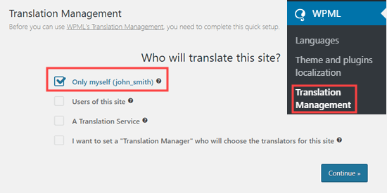 Who Will Translate Translation Management