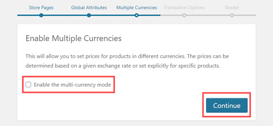 Enabling multicurrency options for WooCommerce