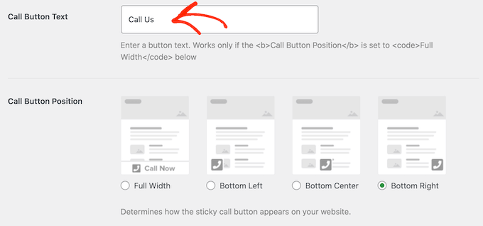 How to include a Call Now button to WordPress