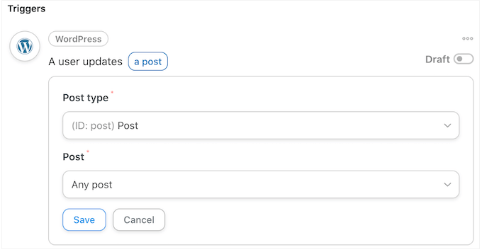 Публикация сообщения Slack каждый раз, когда вы обновляете пост WordPress