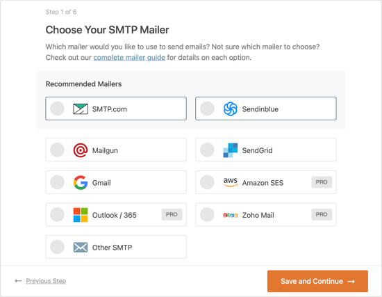 Choose Your SMTP Mailer Service