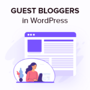 Guest Bloggers in WordPress