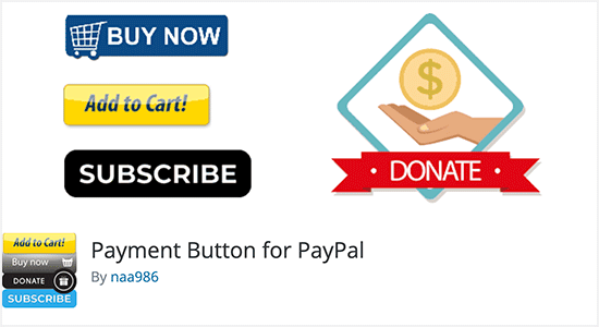 Payment Button for PayPal