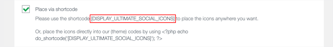 Copy social icons shortcode