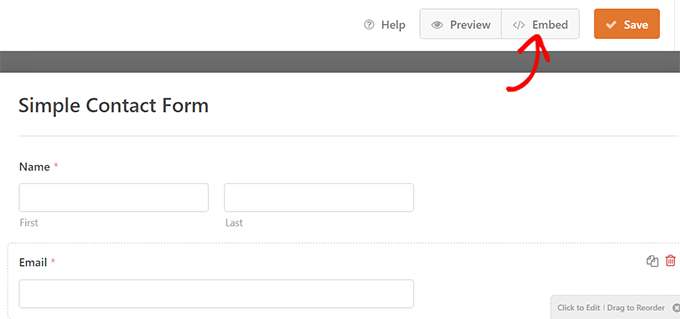 WebHostingExhibit click-embed How to Create a HubSpot Form in WordPress  