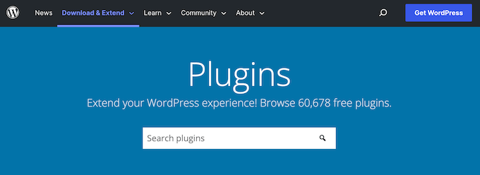 The official WordPress plugin repository